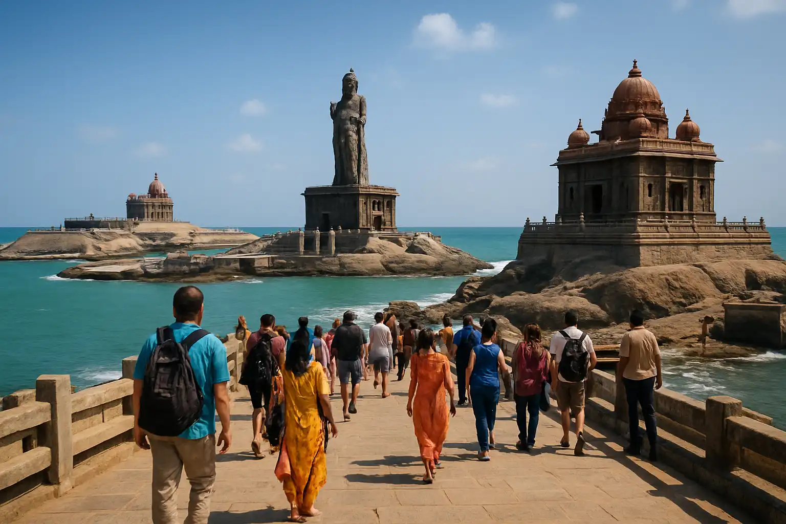 1-Day Kanyakumari Itinerary - YahTrip Travel Guide