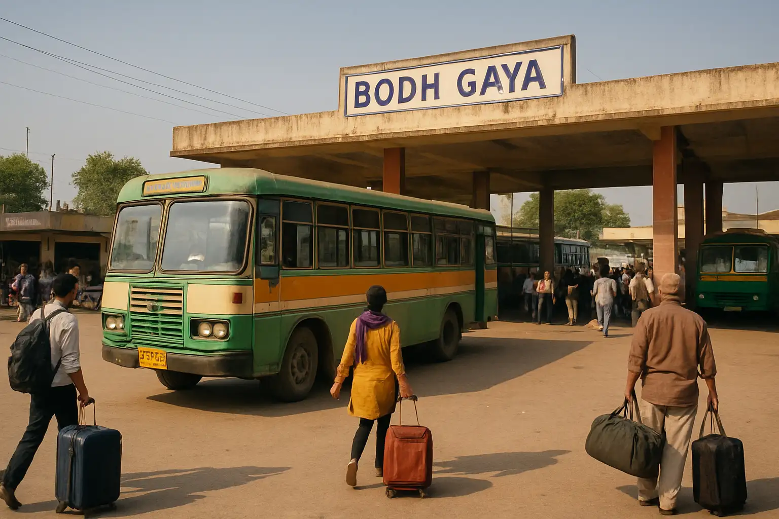 How to Reach Bodh Gaya by Bus - YahTrip Travel Guide