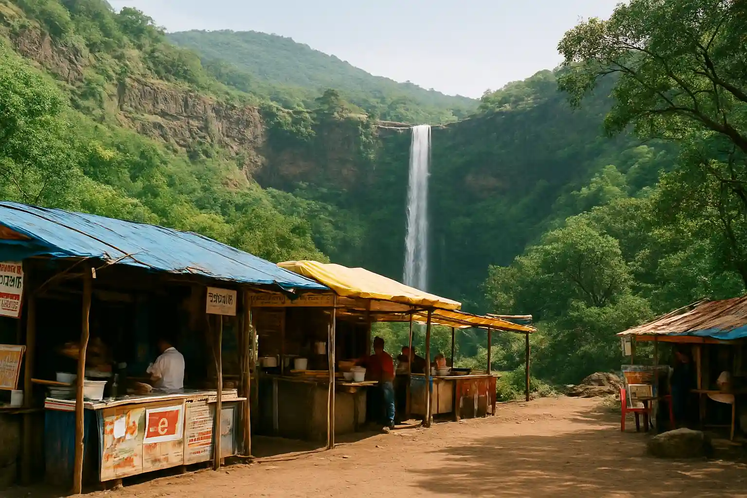 2. Lingmala Waterfall Area - YahTrip Travel Guide