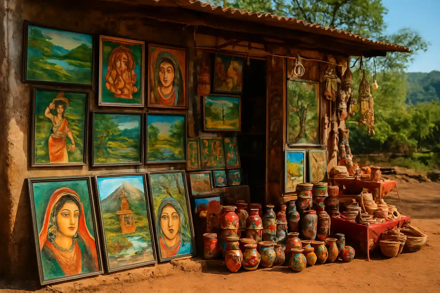 7. Local Artwork - YahTrip Travel Guide
