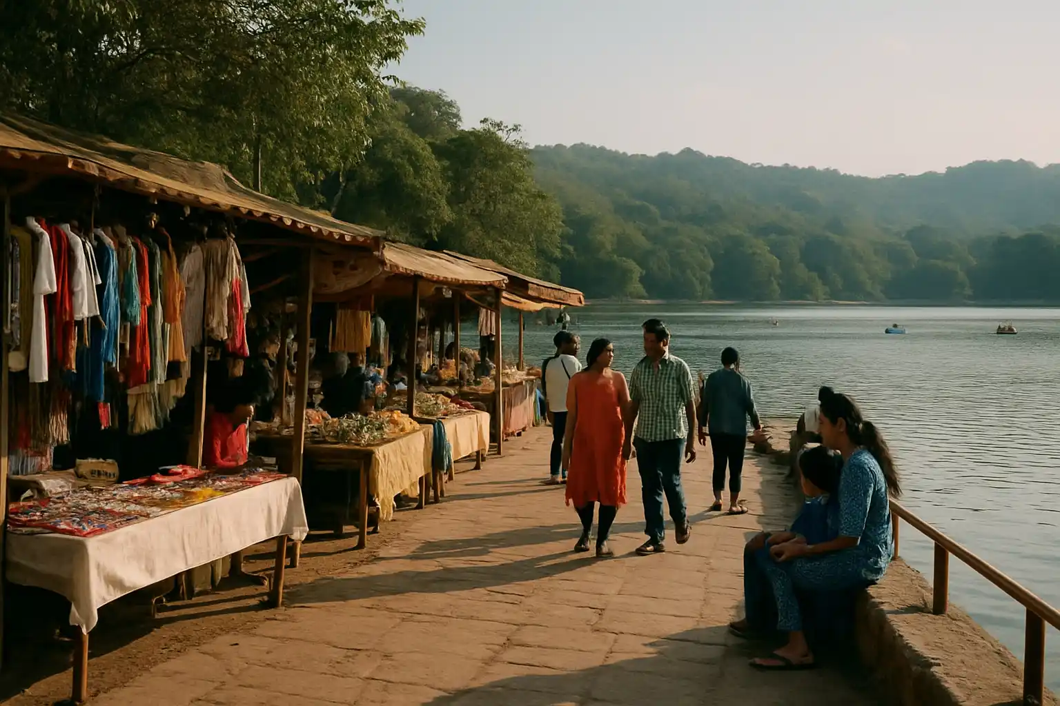 3. Venna Lake Market - YahTrip Travel Guide