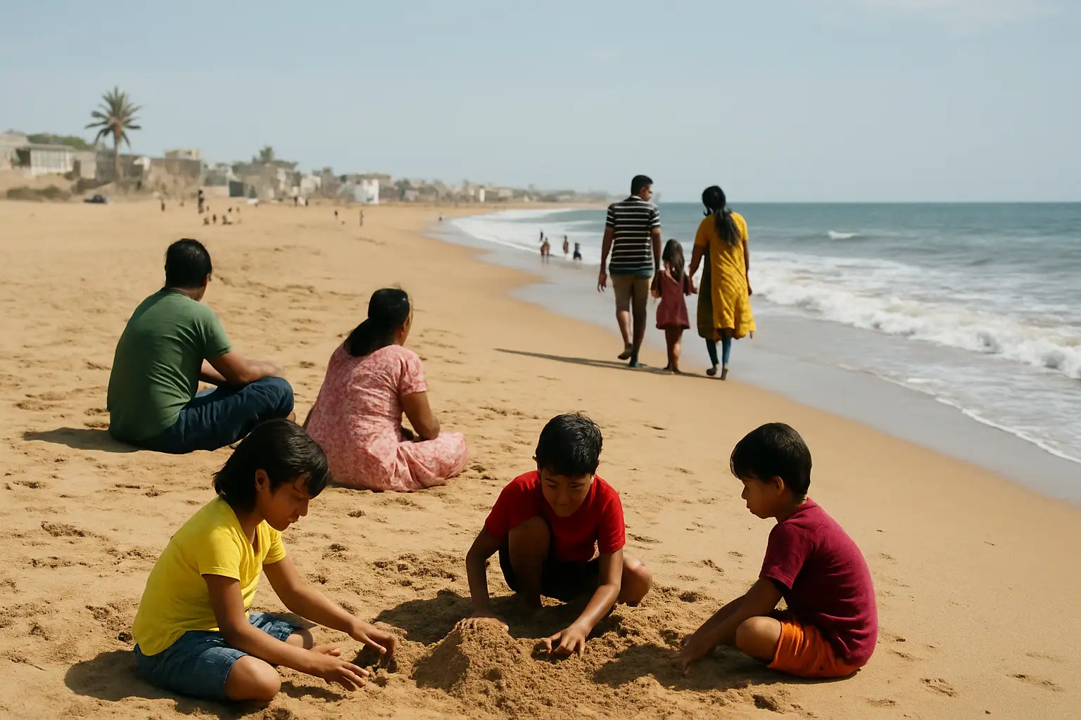4. Relax at the Dwarka Beach - YahTrip Travel Guide