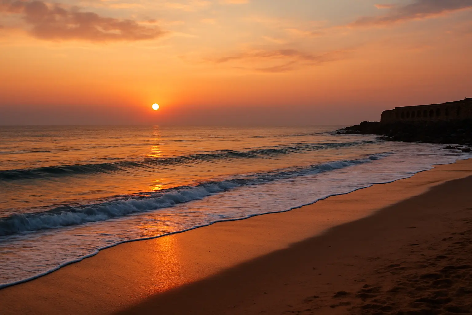2. Sunrise at the Beach - YahTrip Travel Guide