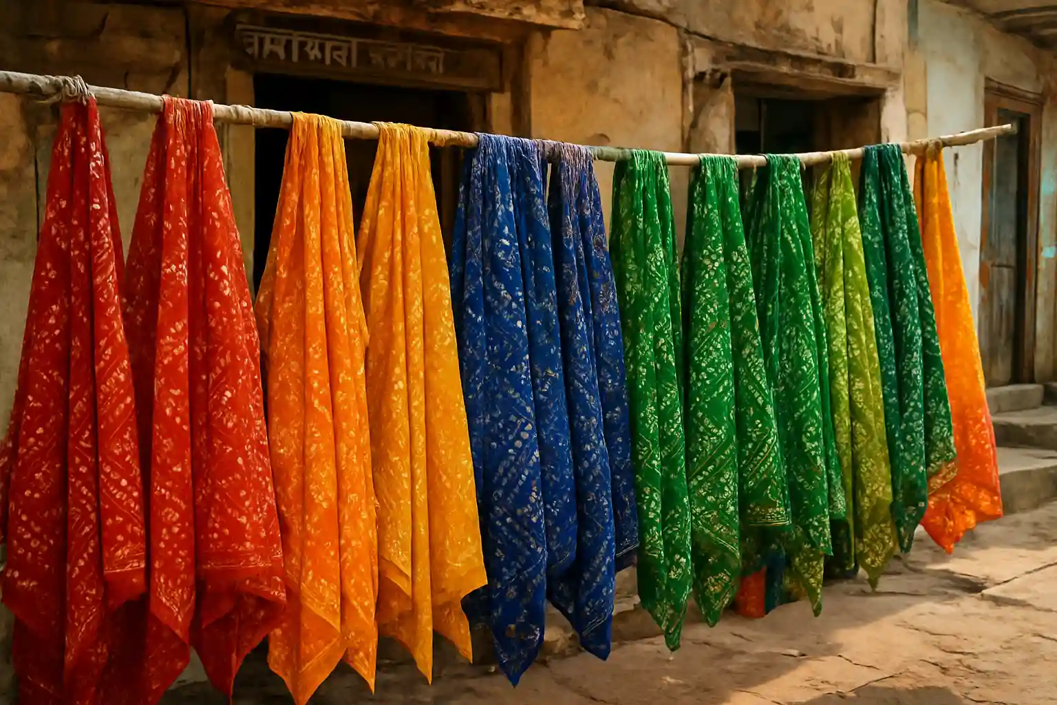 1. Bandhani Dupattas - YahTrip Travel Guide