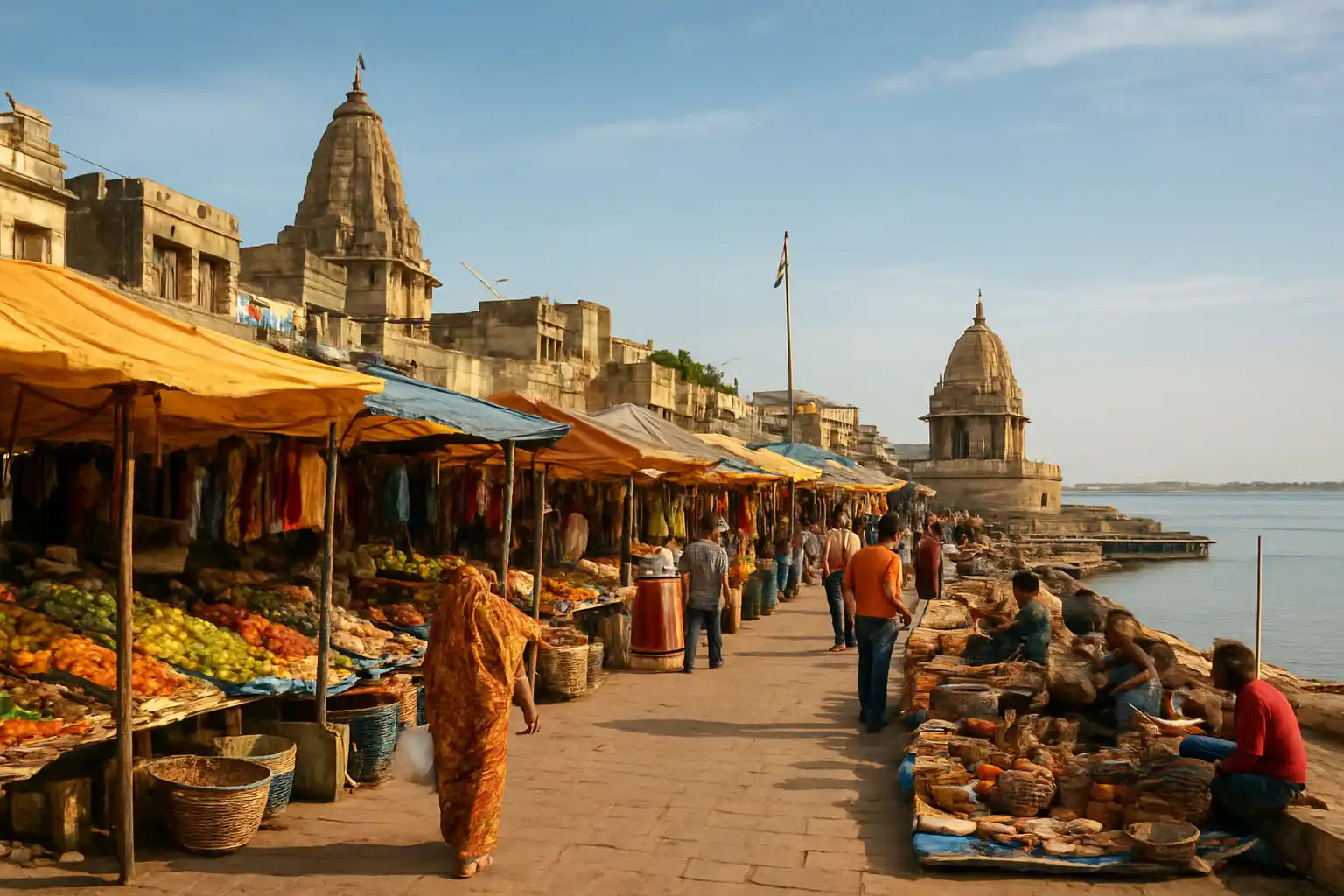 2. Gomti Ghat Market - YahTrip Travel Guide