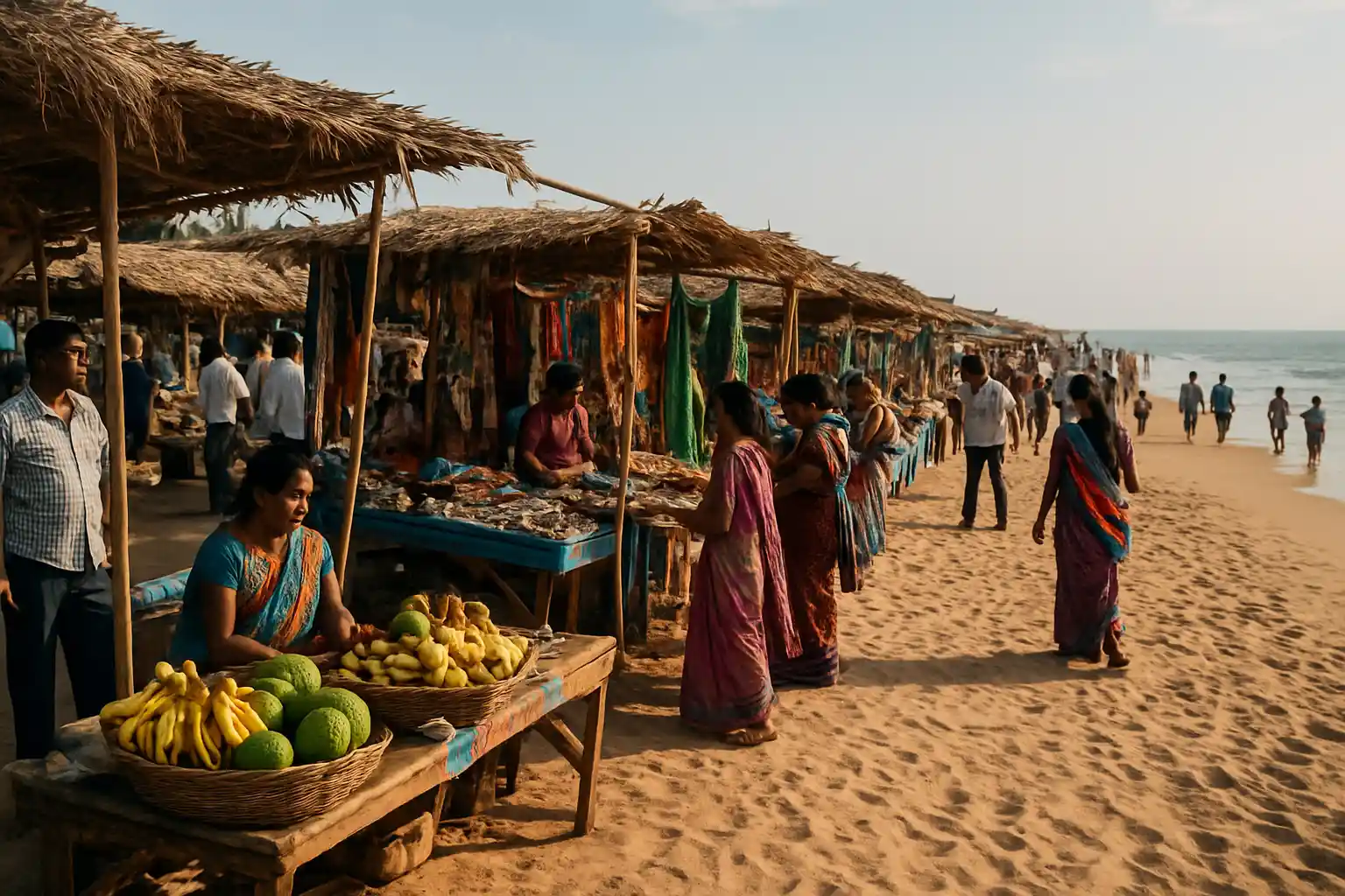3. Dwarka Beach Market - YahTrip Travel Guide