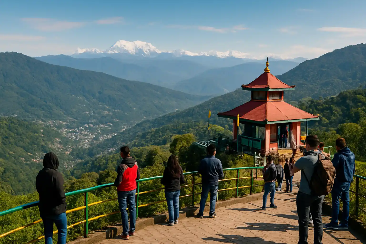 5. Visit Ganesh Tok - YahTrip Travel Guide