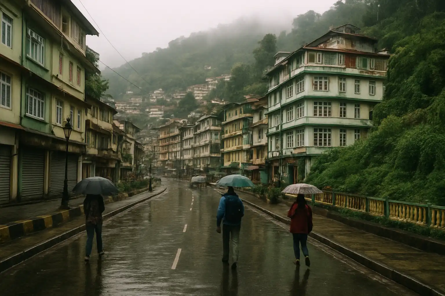 Gangtok in Monsoon - YahTrip Travel Guide