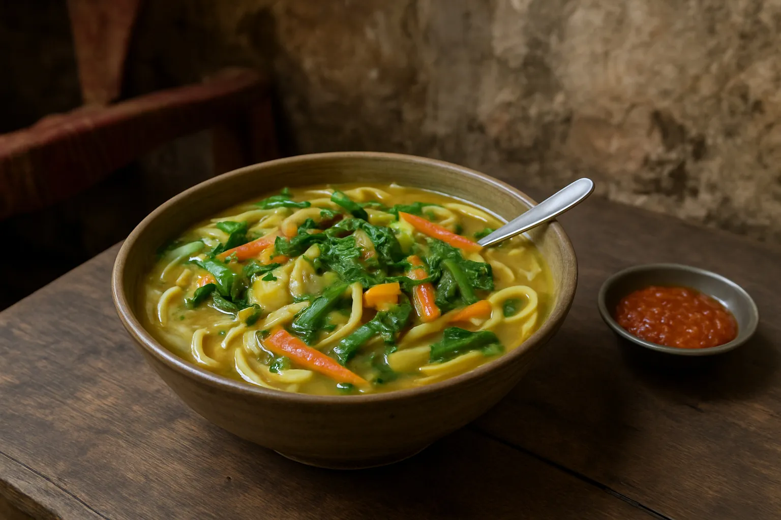 3. Vegetable Thukpa - YahTrip Travel Guide