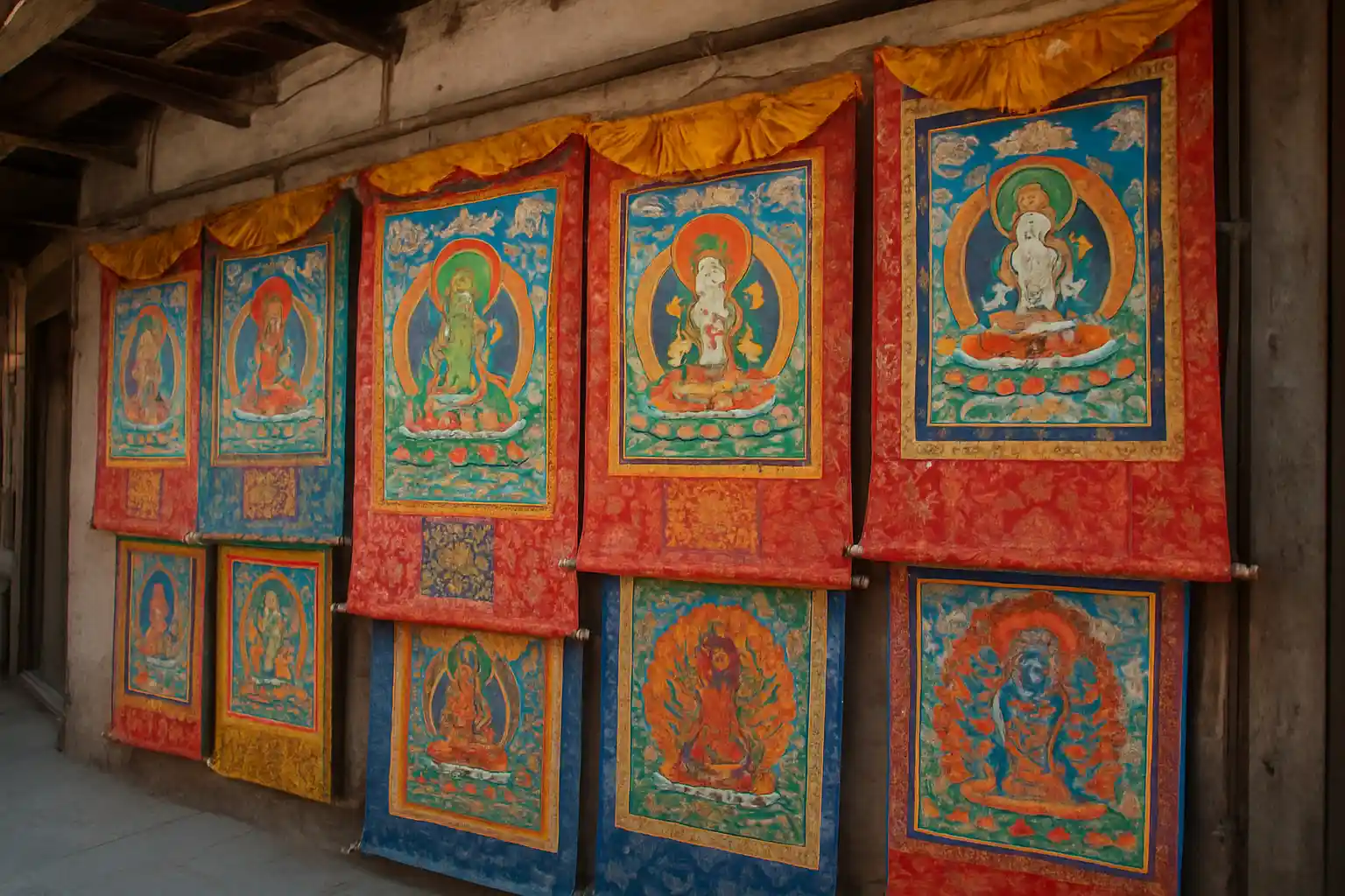 1. Thangka Paintings - YahTrip Travel Guide