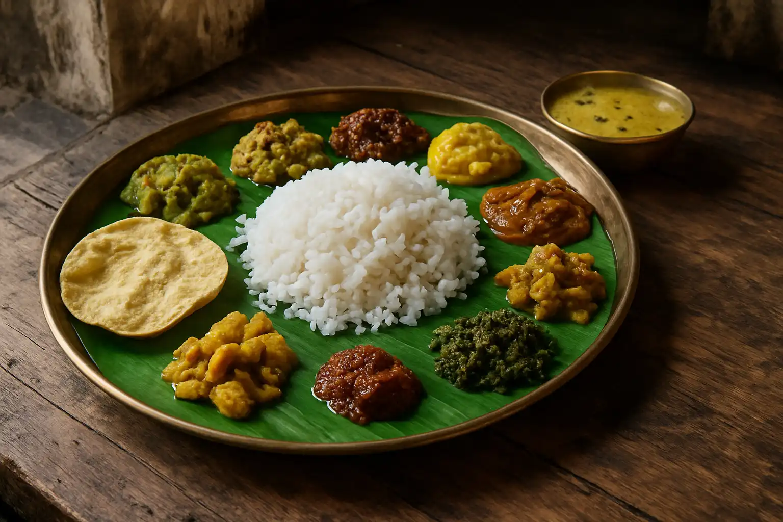 8. Kerala Sadya - YahTrip Travel Guide