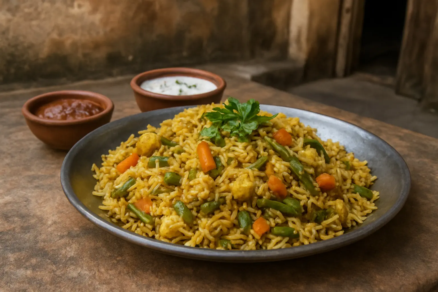 4. Vegetable Biryani - YahTrip Travel Guide