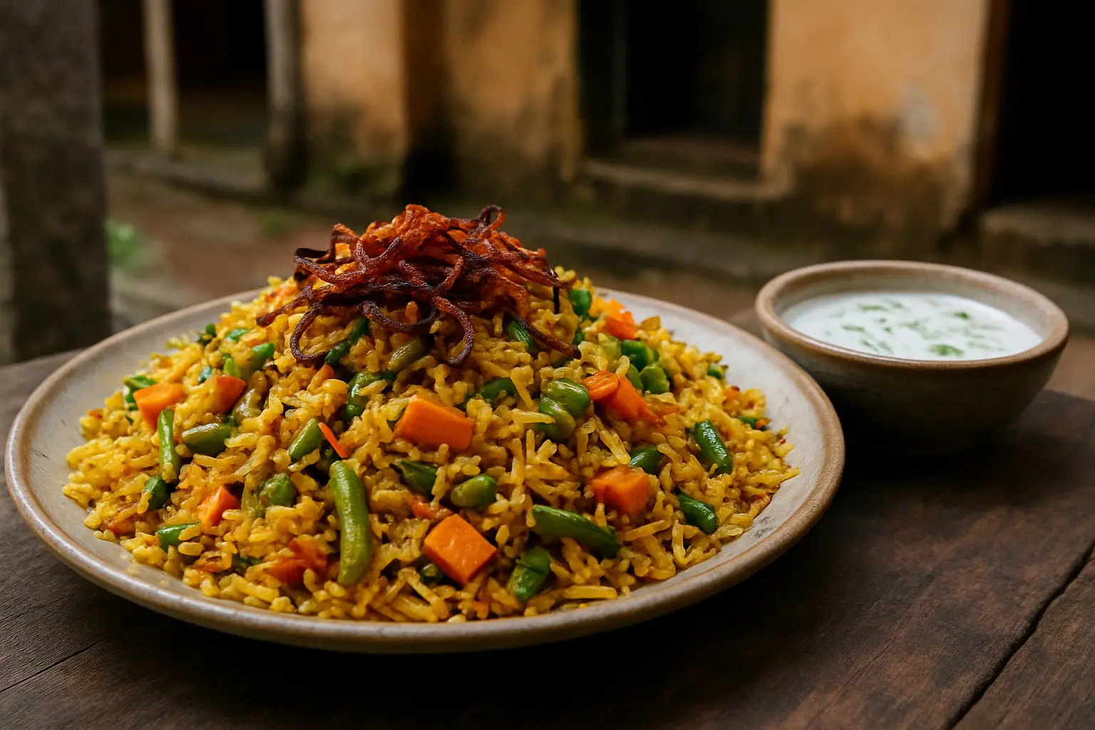 2. Vegetable Biryani - YahTrip Travel Guide