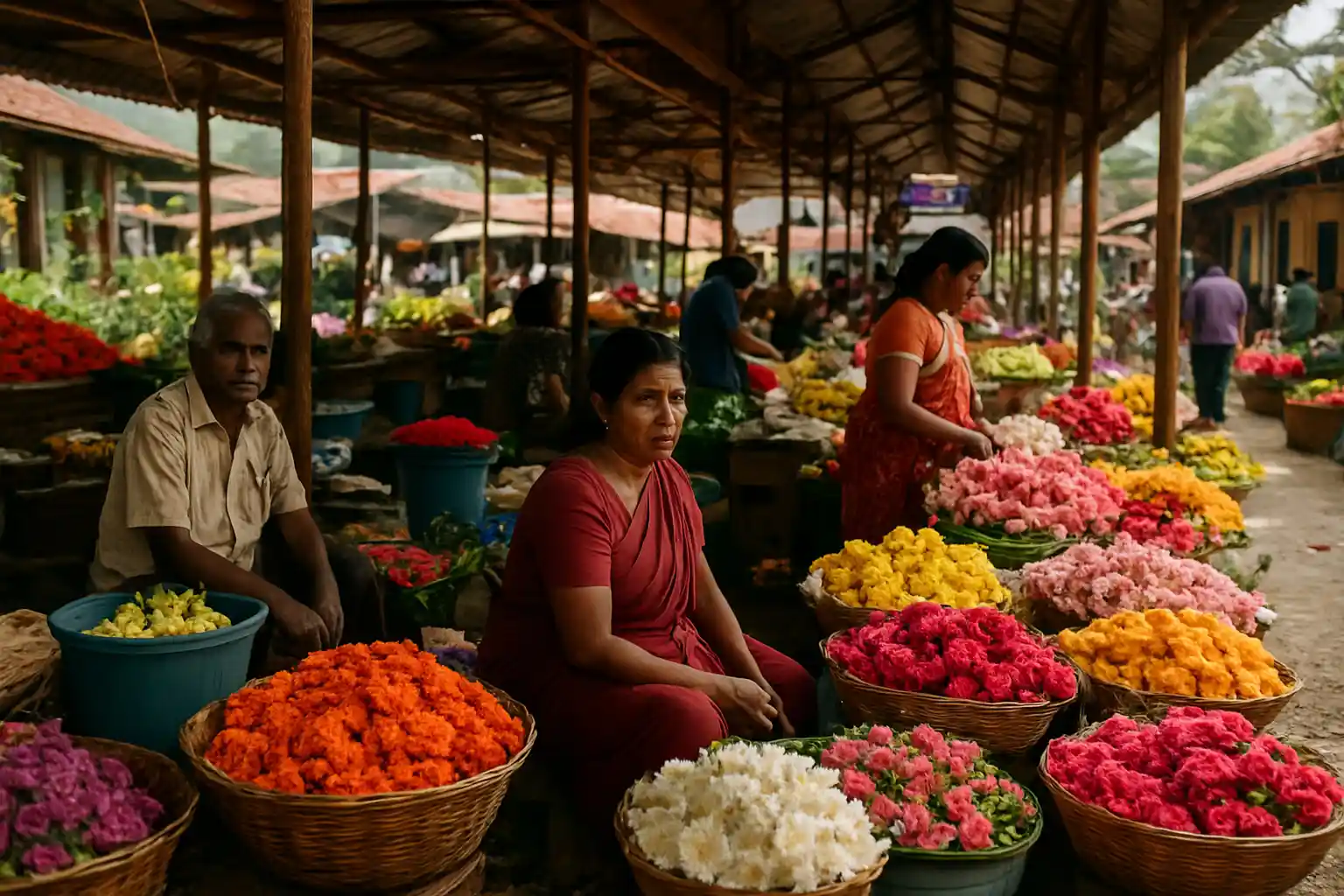 5. Thekkady Flower Market - YahTrip Travel Guide
