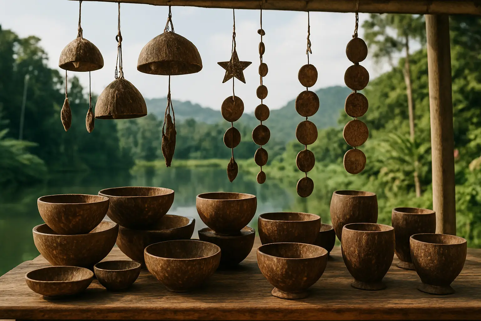 3. Coconut Shell Products - YahTrip Travel Guide