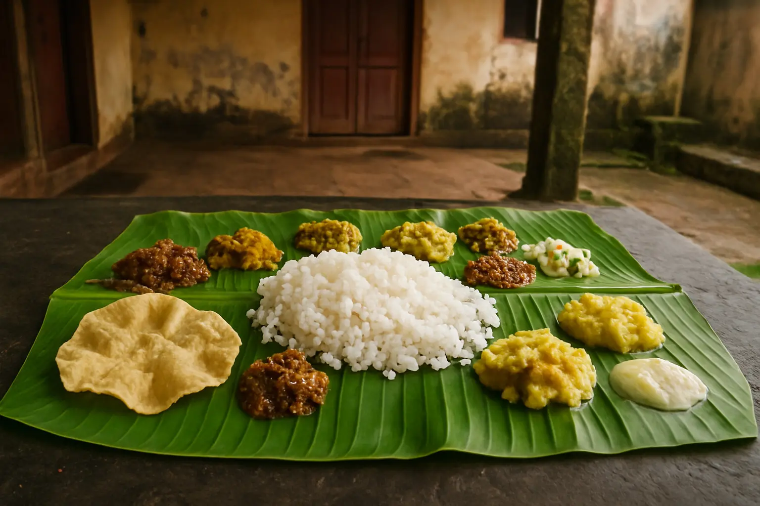 8. Sadhya - YahTrip Travel Guide