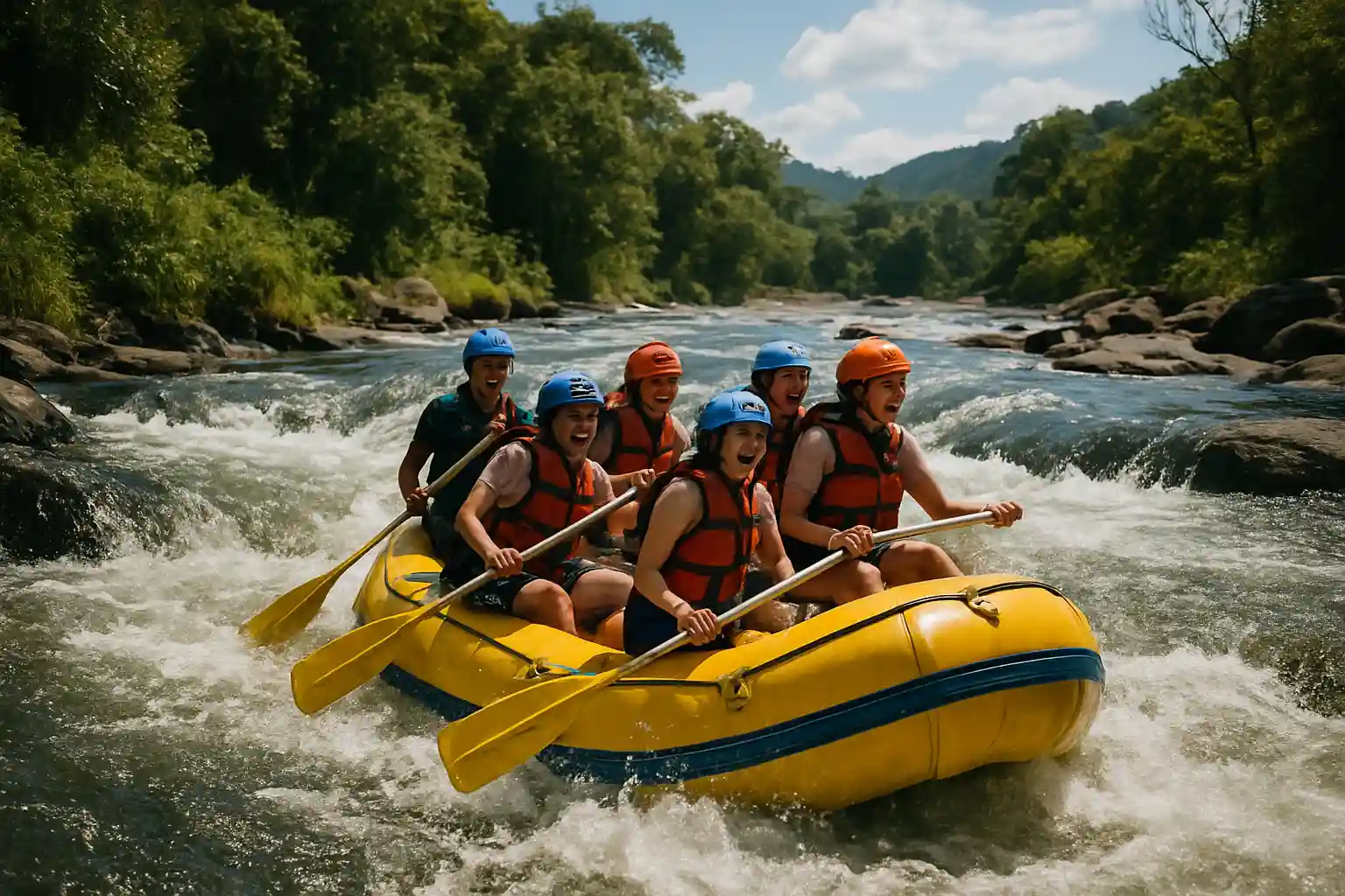 10. Enjoy River Rafting - YahTrip Travel Guide