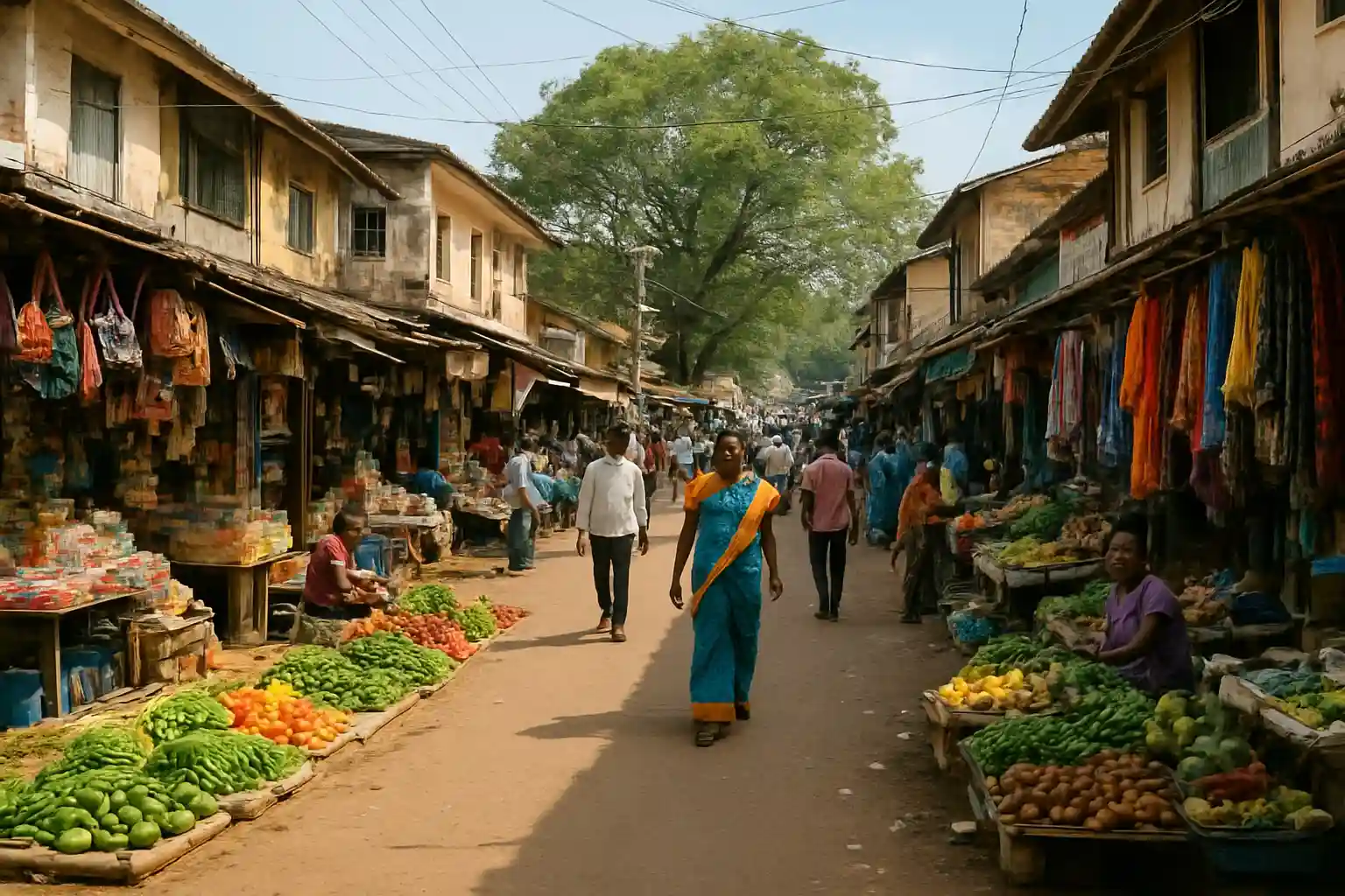 2. Kushalnagar Main Bazaar - YahTrip Travel Guide