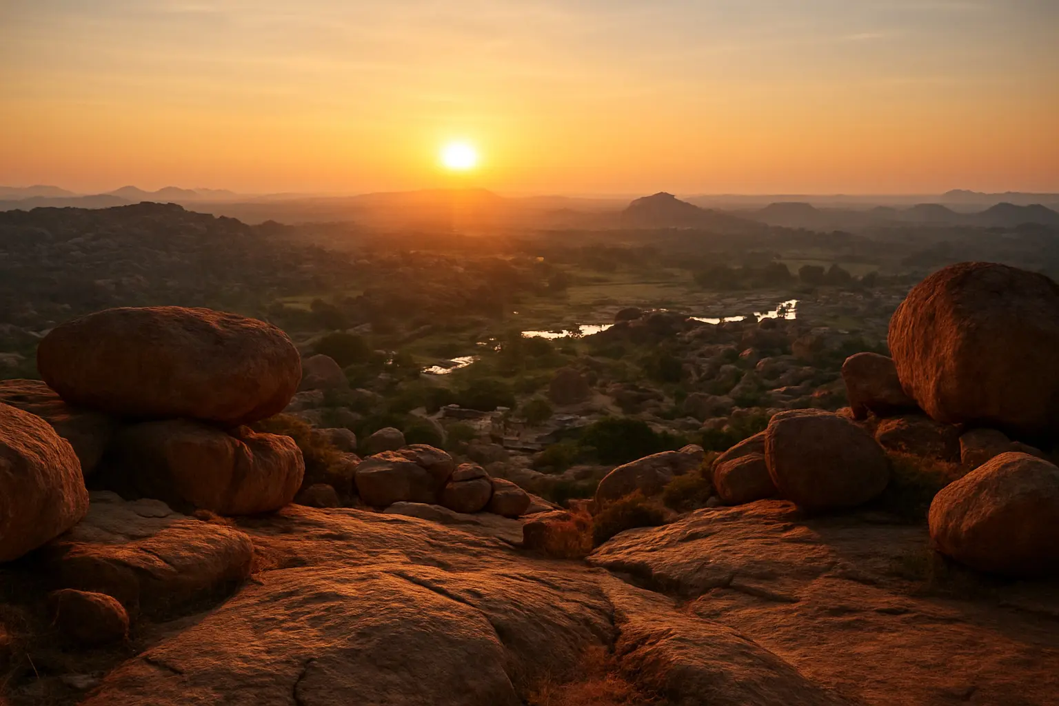 2. Enjoy a Sunrise at Matanga Hill - YahTrip Travel Guide