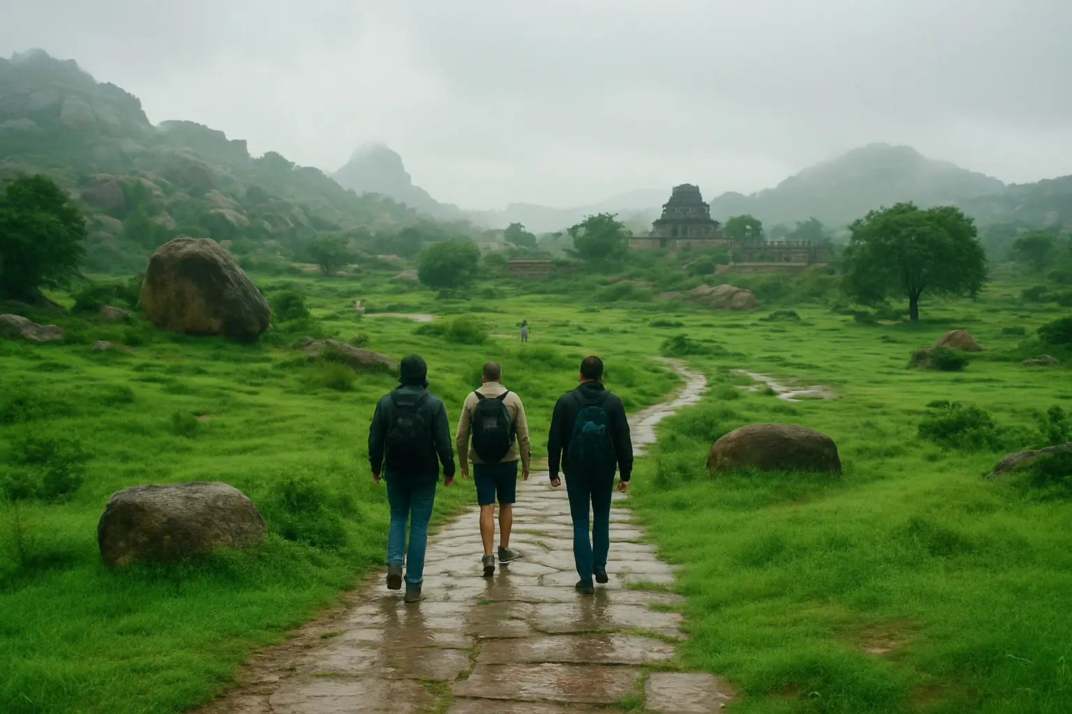 Hampi in Monsoon - YahTrip Travel Guide