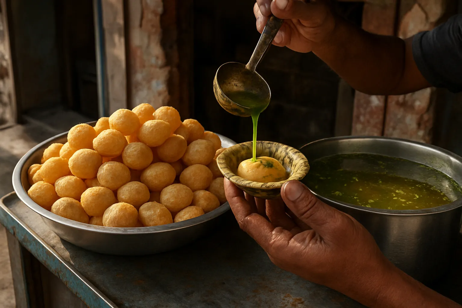 2. Pani Puri - YahTrip Travel Guide