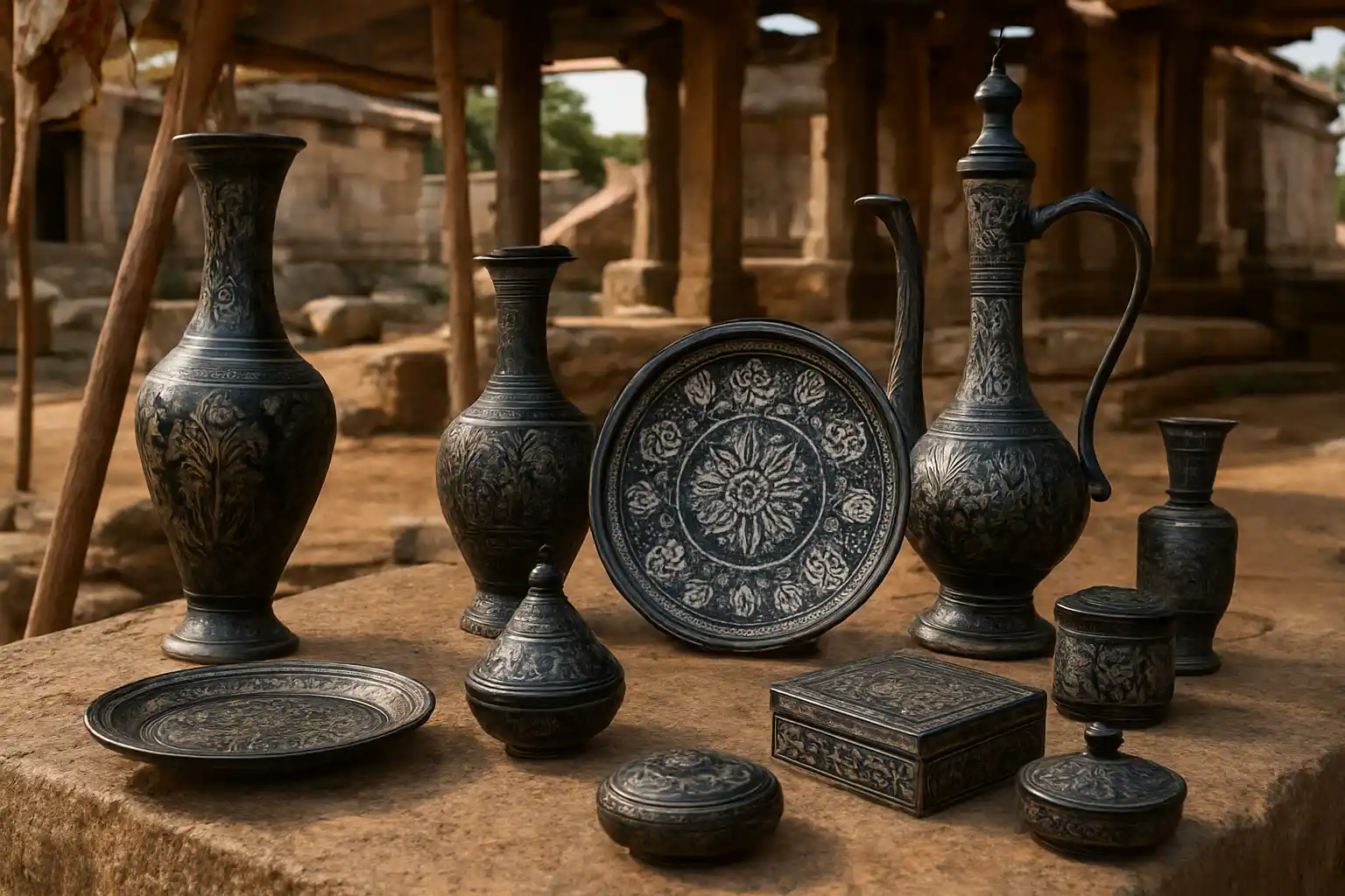 1. Bidriware - YahTrip Travel Guide