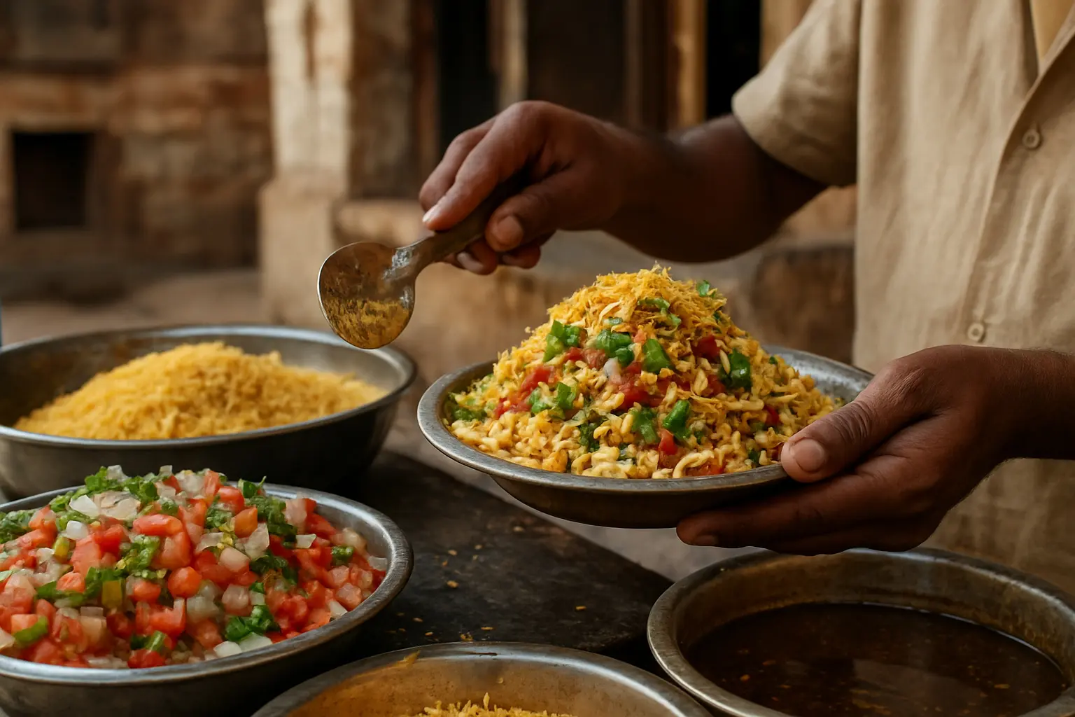 3. Bhel Puri - YahTrip Travel Guide
