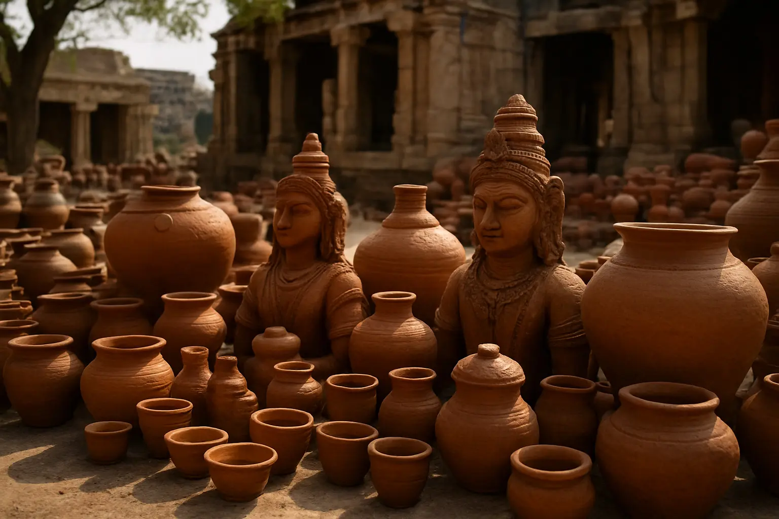 7. Terracotta Pottery - YahTrip Travel Guide