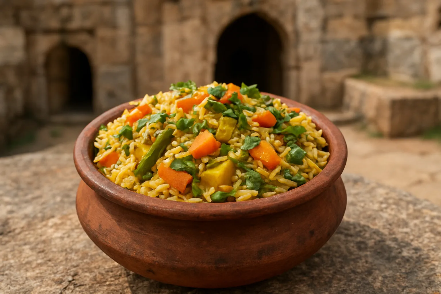 2. Vegetable Biryani - YahTrip Travel Guide