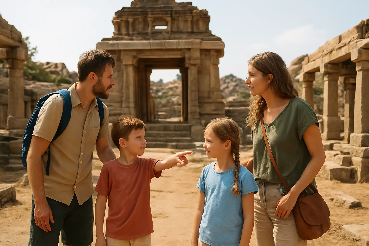 3. Explore the Ruins Together - YahTrip Travel Guide