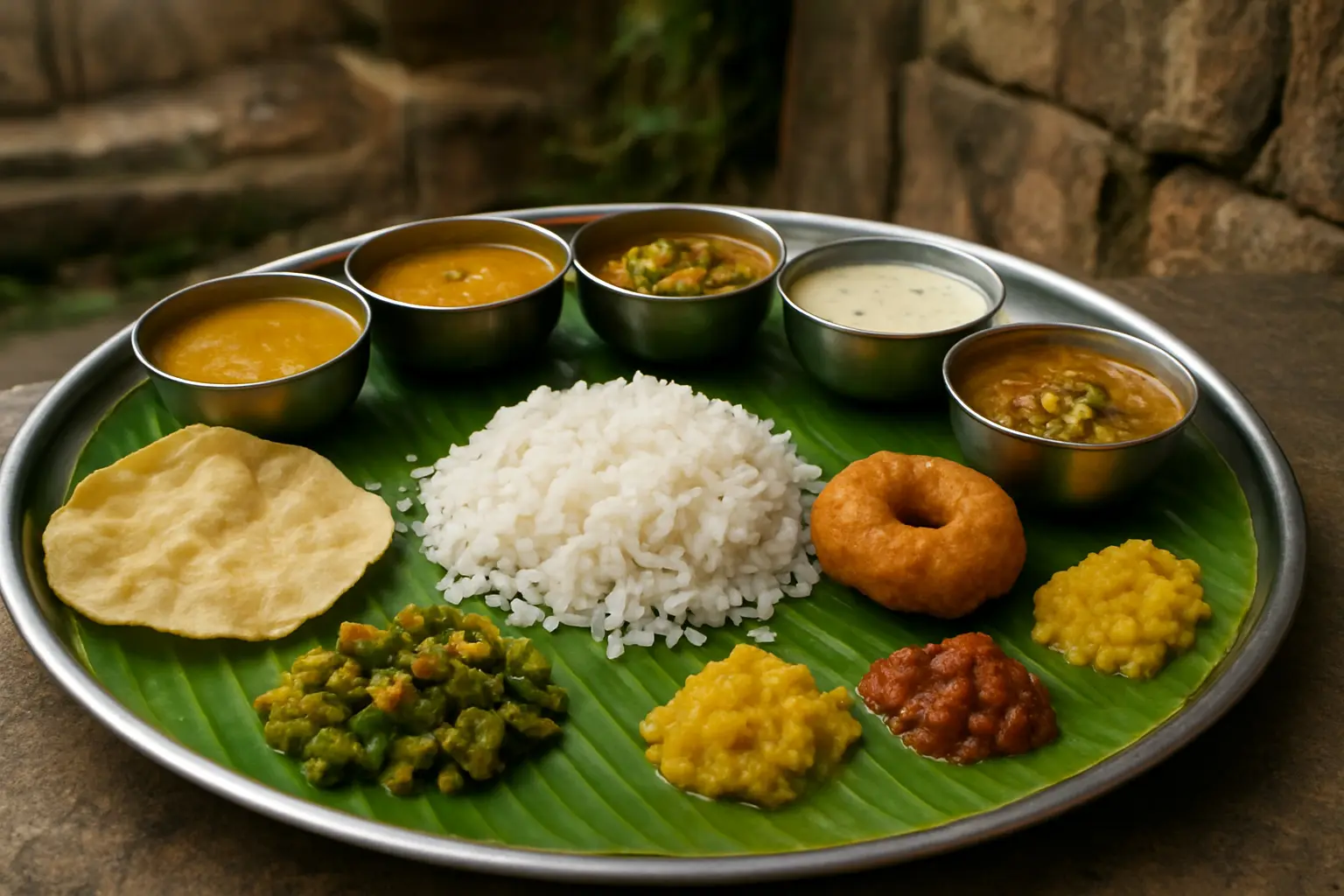4. Karnataka Thali - YahTrip Travel Guide