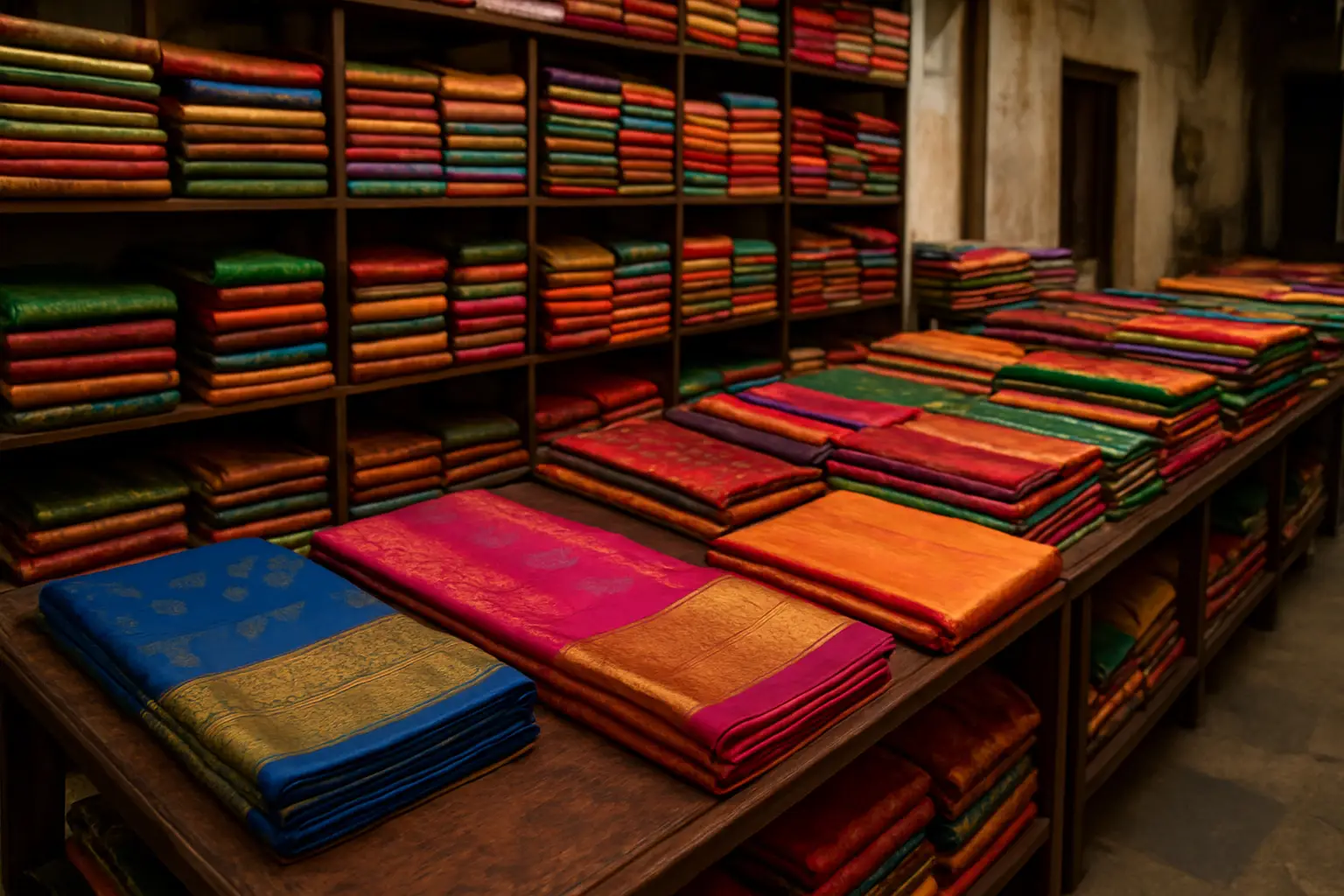 1. Mysore Silk Sarees - YahTrip Travel Guide