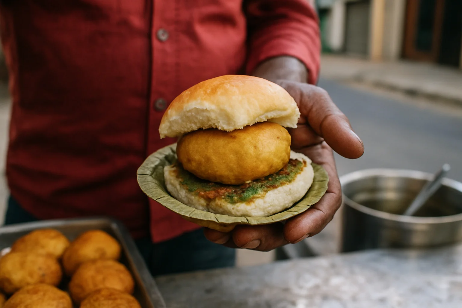 2. Vada Pav - YahTrip Travel Guide