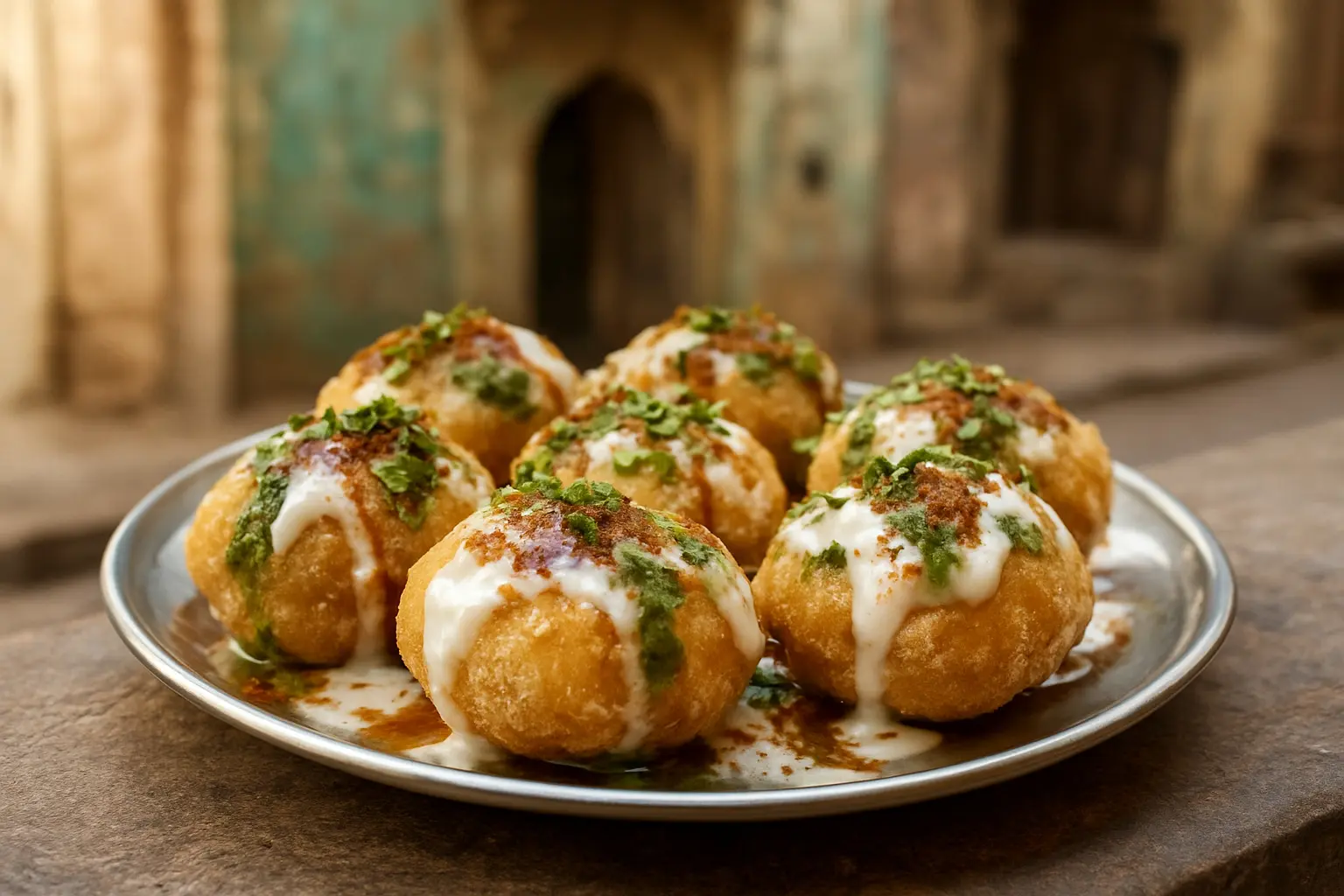 5. Dahi Puri - YahTrip Travel Guide