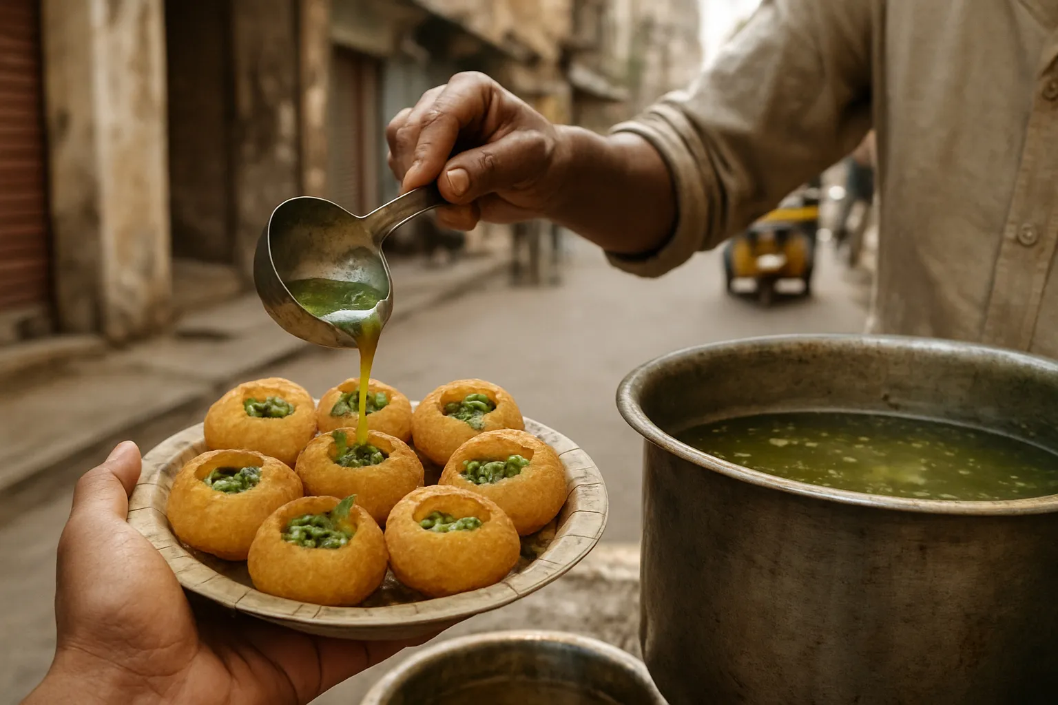 1. Pani Puri - YahTrip Travel Guide