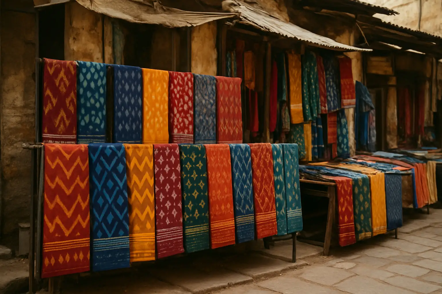 1. Pochampally Ikat - YahTrip Travel Guide