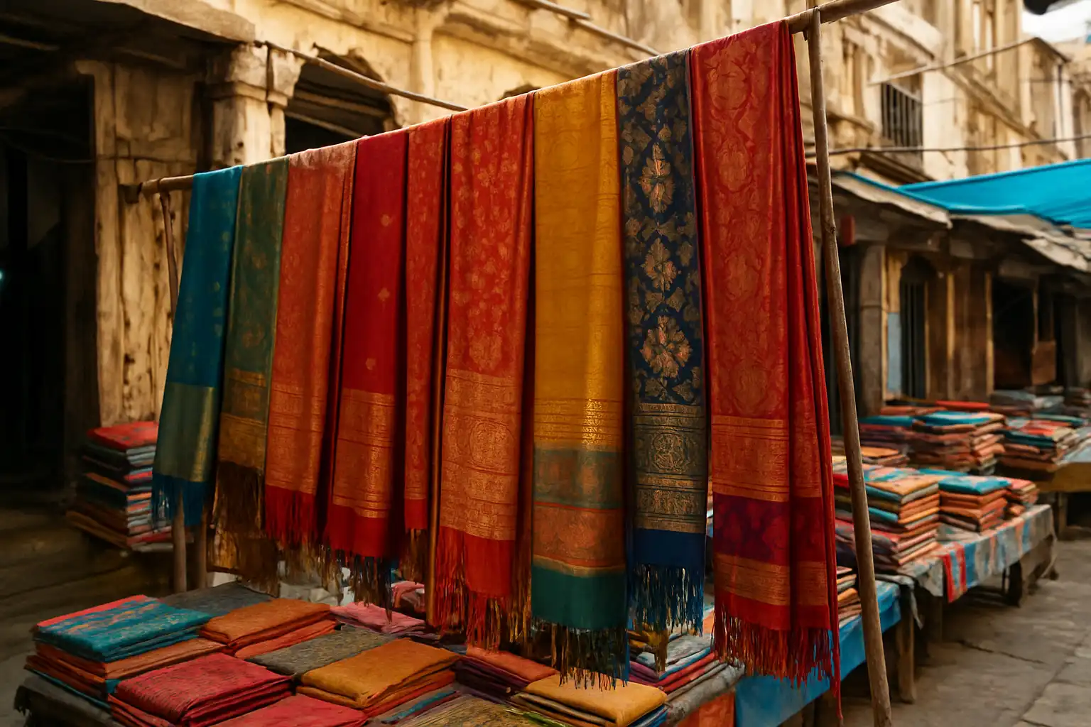 6. Traditional Handloom Fabrics - YahTrip Travel Guide