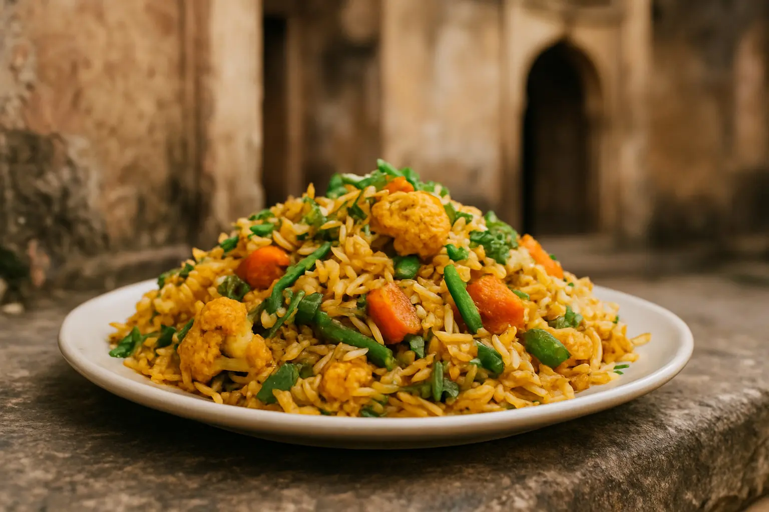 1. Vegetable Biryani - YahTrip Travel Guide