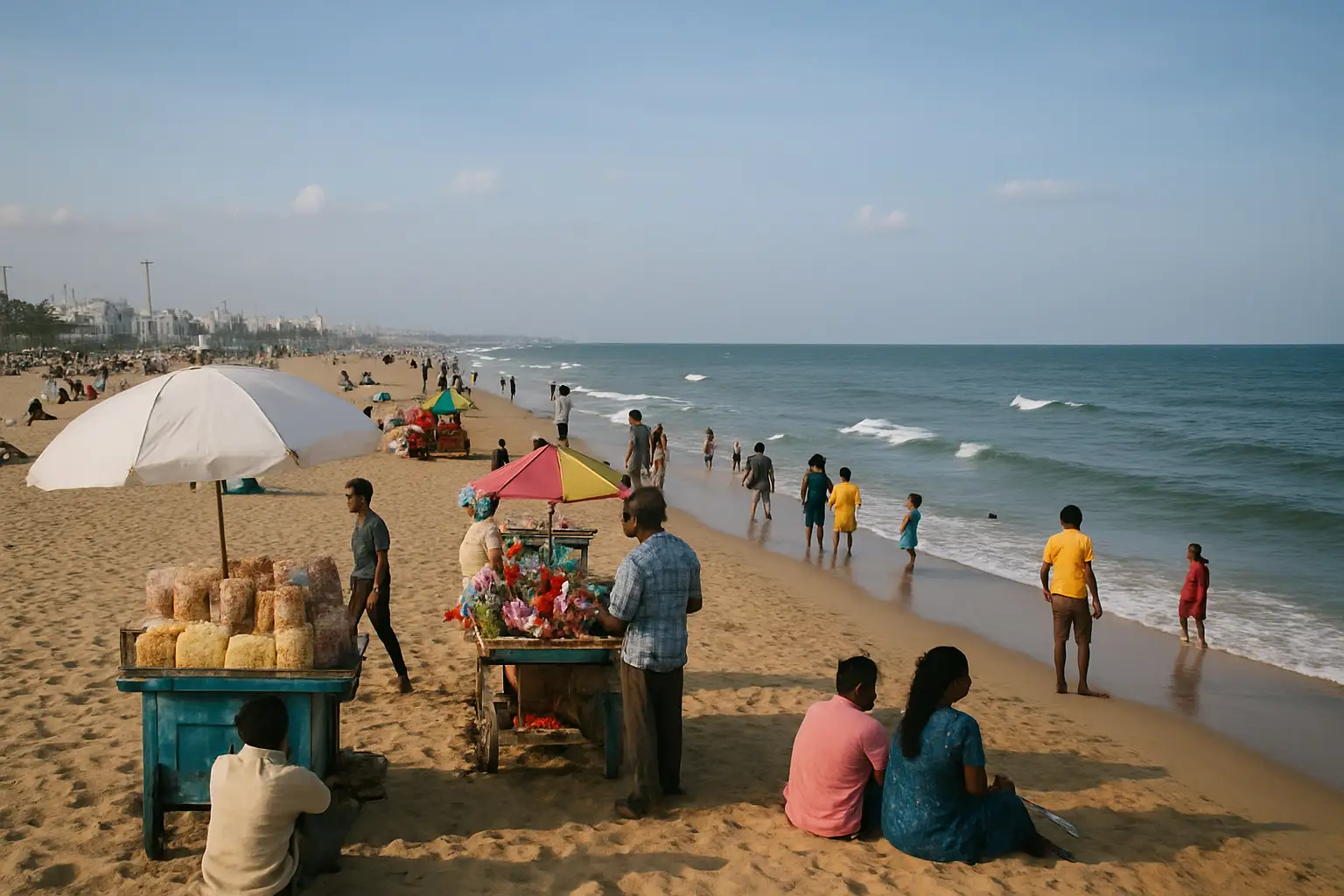 1. Visit Marina Beach - YahTrip Travel Guide