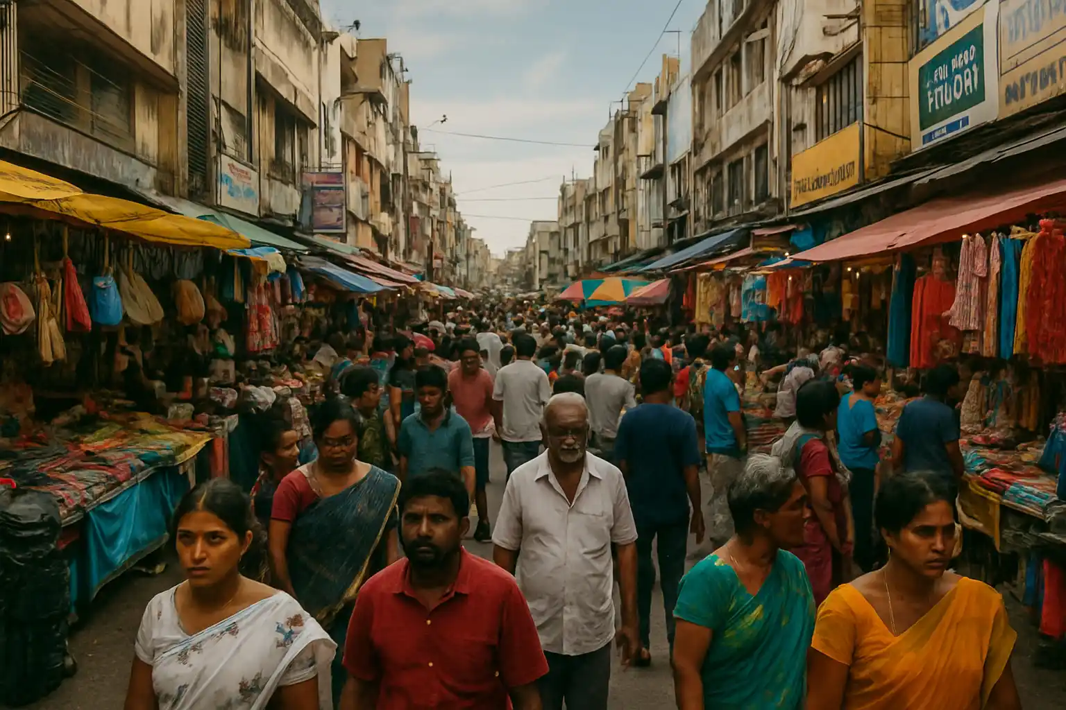 6. Shop at Pondy Bazaar - YahTrip Travel Guide