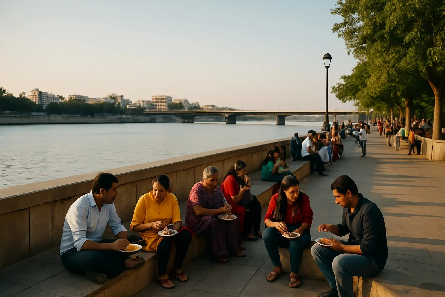 4. Sabarmati Riverfront - YahTrip Travel Guide