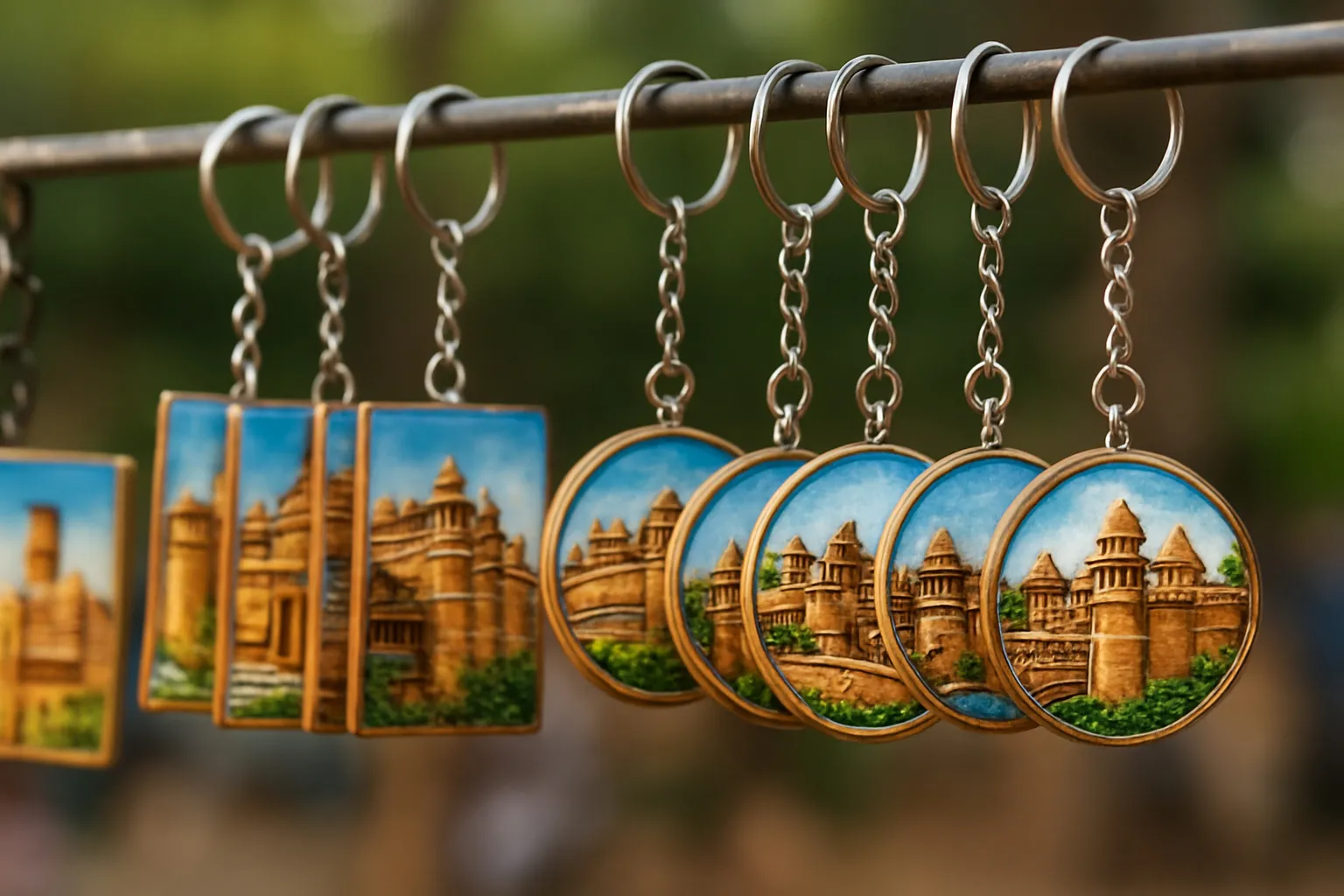 1. Keychains and Magnets - YahTrip Travel Guide