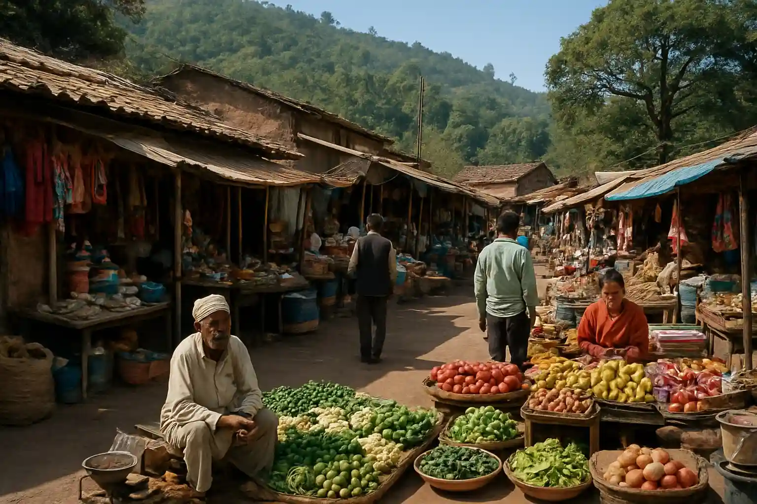 1. Gandhi Market - YahTrip Travel Guide