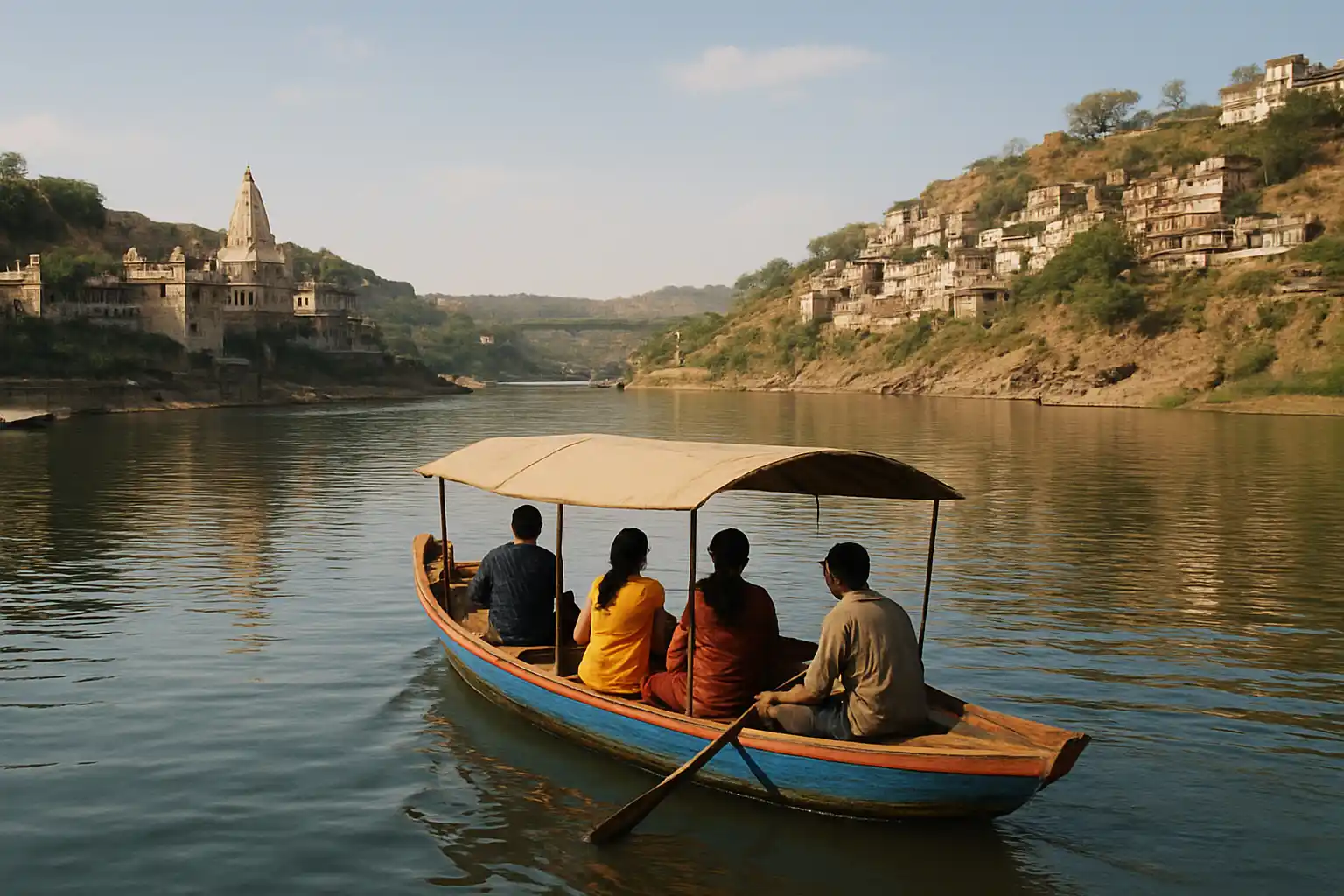 2. Enjoy a Boat Ride on the Narmada River - YahTrip Travel Guide