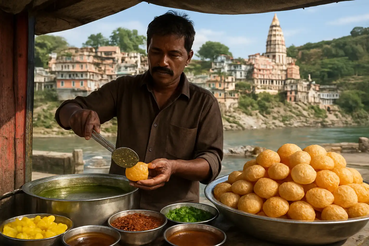 2. Pani Puri - YahTrip Travel Guide