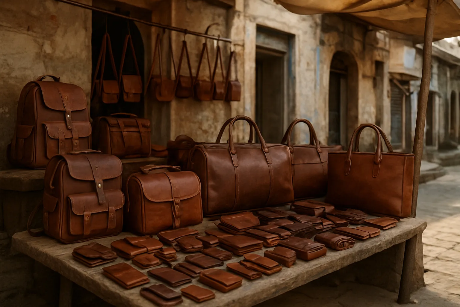 7. Leather Goods - YahTrip Travel Guide