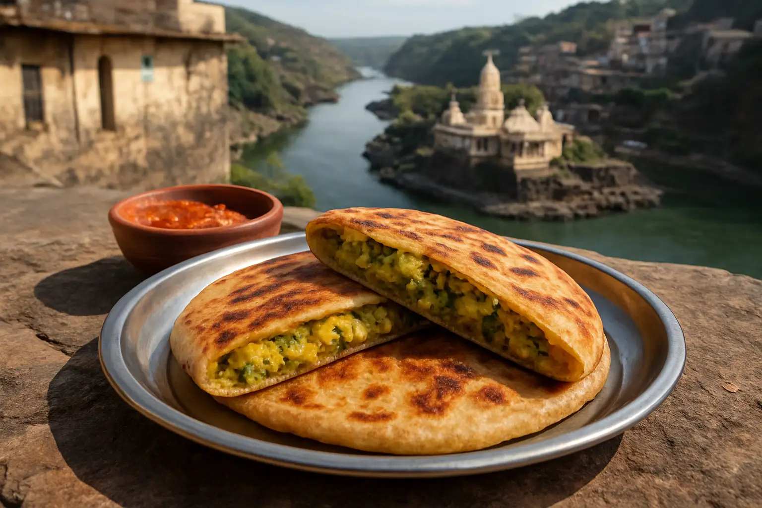 4. Stuffed Paratha - YahTrip Travel Guide