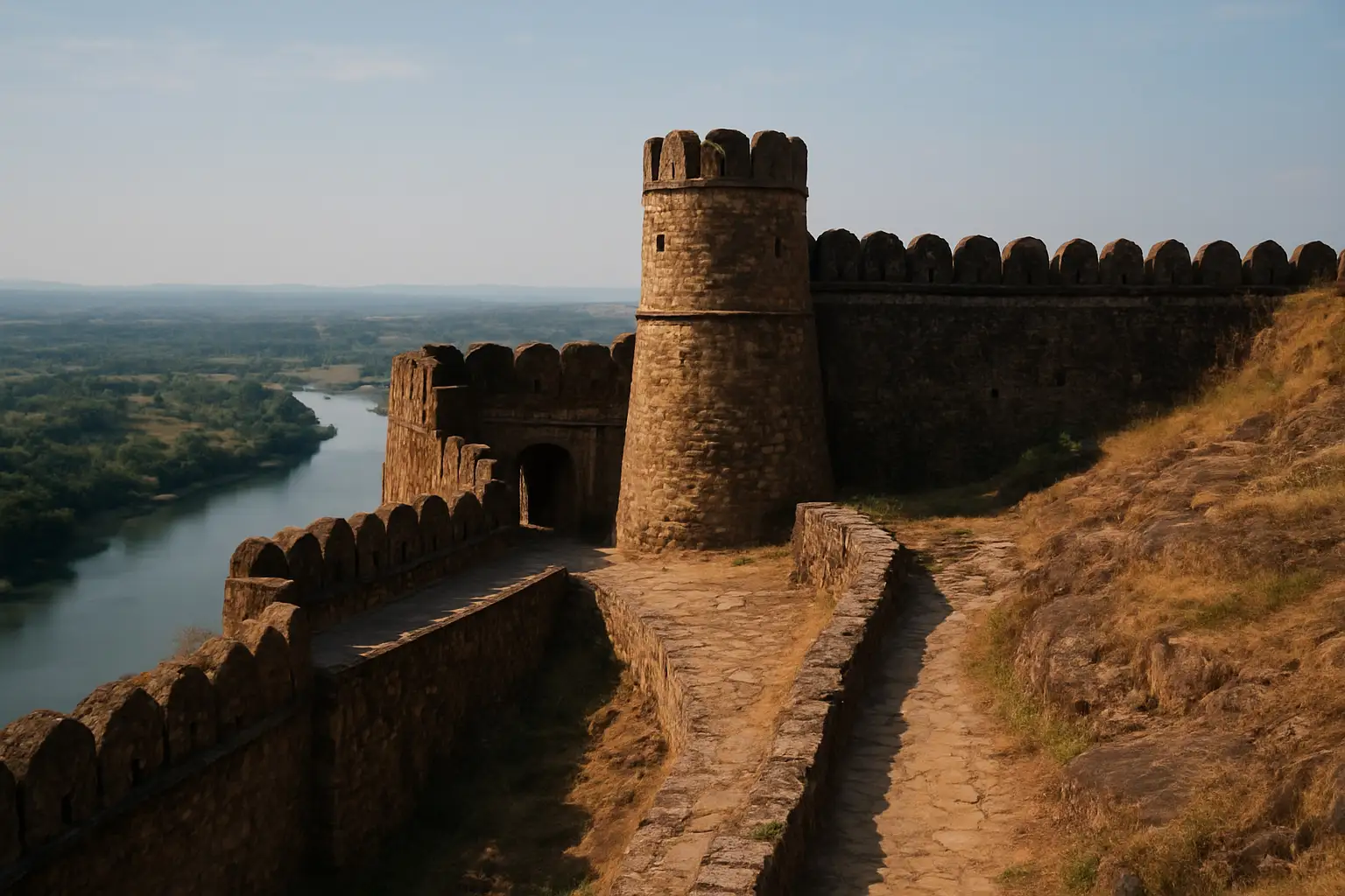 5. Explore the Madan Mahal Fort - YahTrip Travel Guide