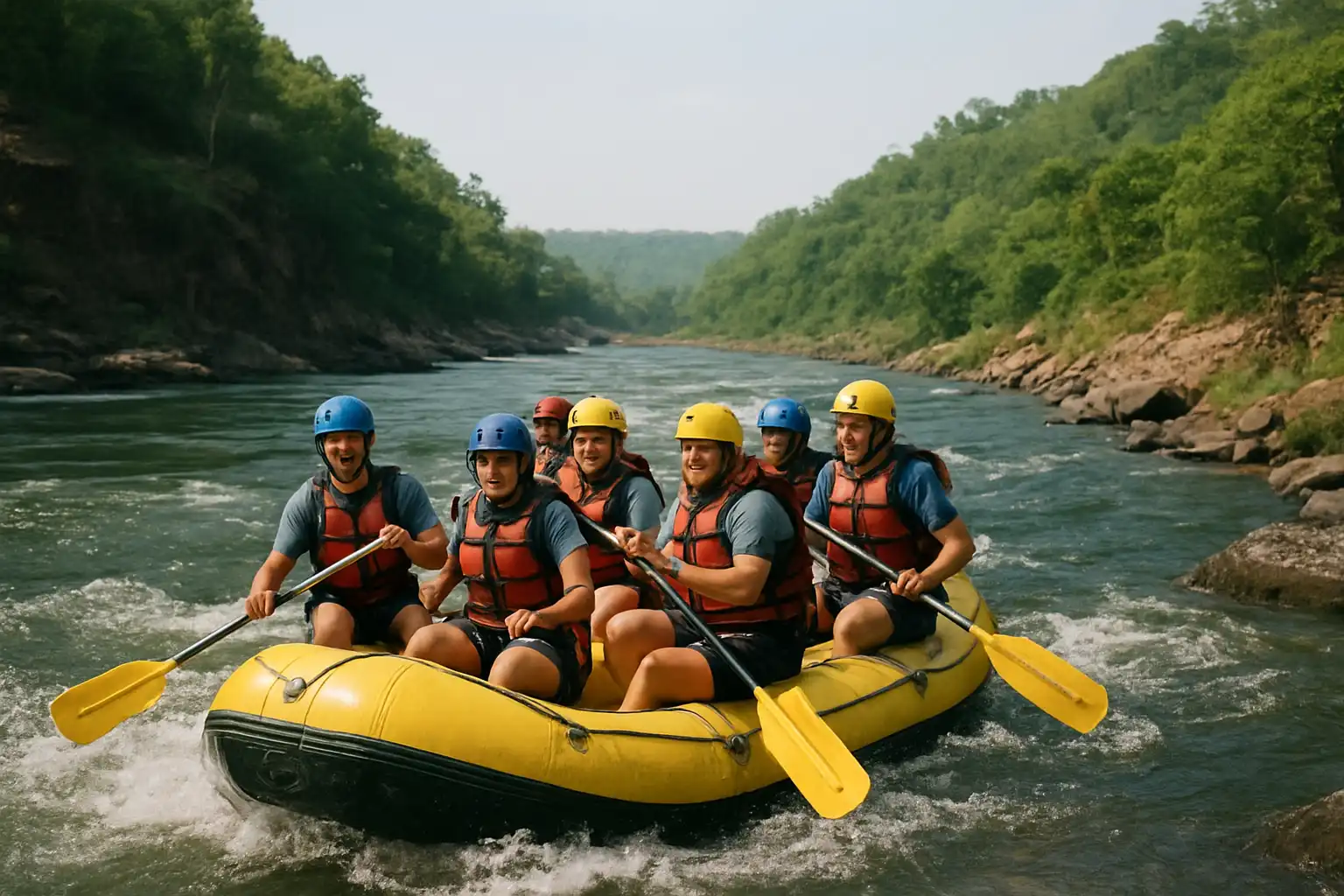 1. River Rafting - YahTrip Travel Guide