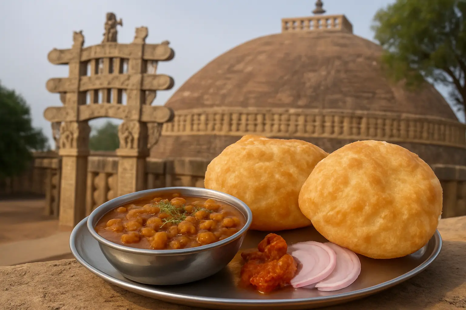 4. Chole Bhature - YahTrip Travel Guide